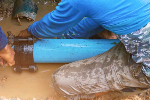 Underground Water Line Repair in Auburn